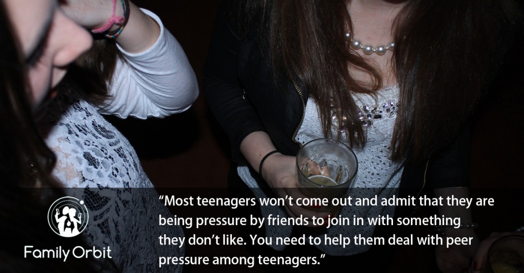 teenagers peer pressure