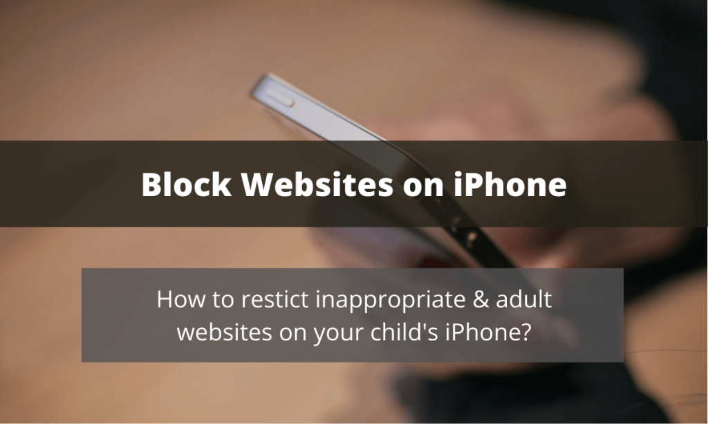 block websites on iphone app