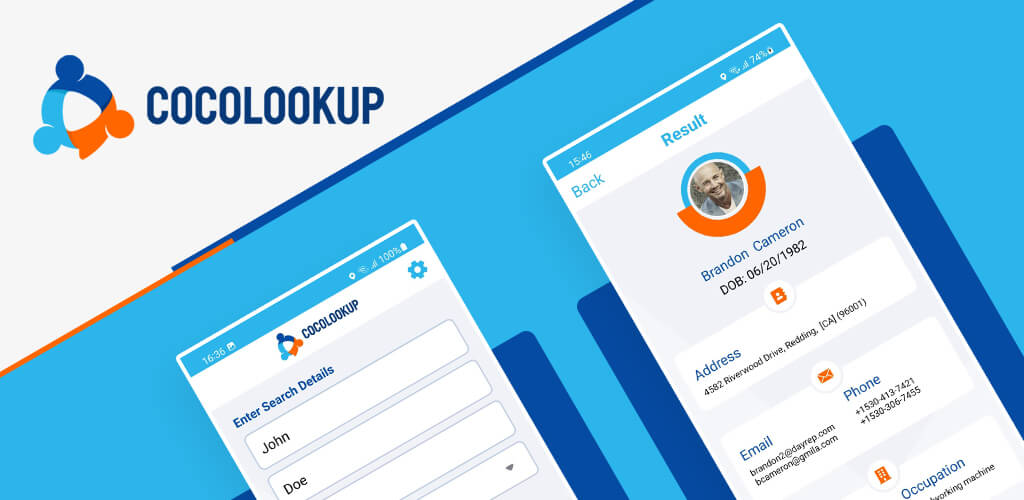 CocoLookup Phone Lookup App
